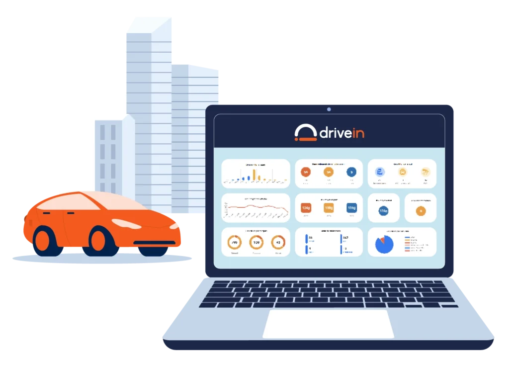 logiciel gestion flotte automobile DRIVE IN
